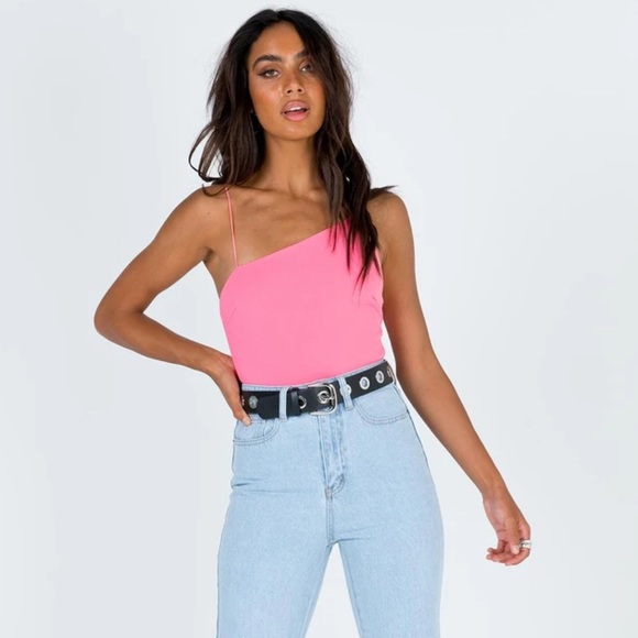 Princess Polly Evella Pink Bodysuit Size 2 - Picture 2 of 14